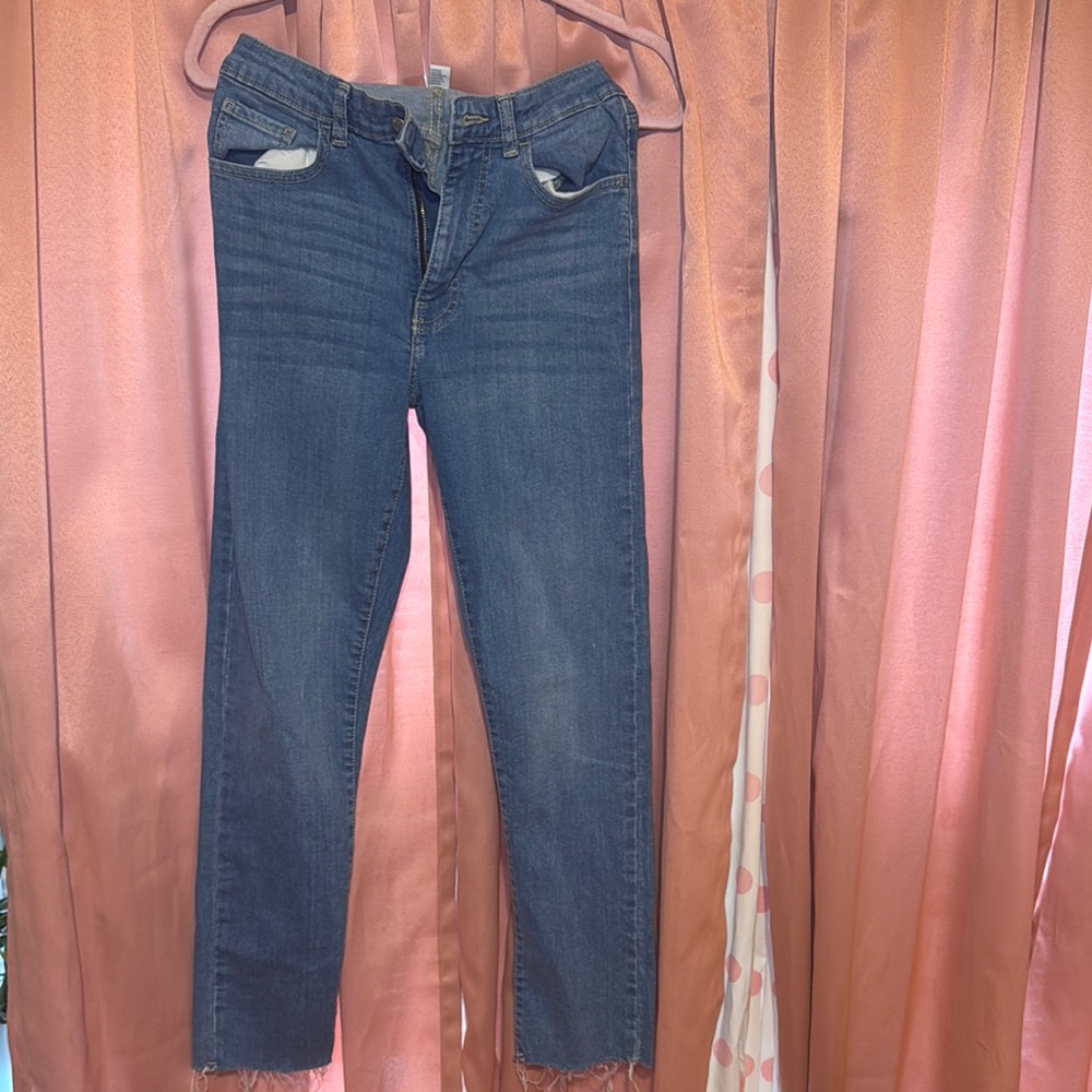 Forever 21 Dark Blue Skinny Jeans